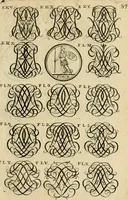 Picture 155 of 241 from Recueil d'emblêmes, devises, medailles, et figures hieroglyphiques : au nombre de plus de douze cent, avec leurs explications, accompagné de plus de deux mille chiffres fleuronnez simples, doubles & triples, d'une maniere nouvelle & fort curieuse pour tous les noms imaginable : avec les tenants, supports, & cimiers servans aux ornemens des armes ... (1696), leaf 248
