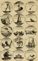 An illustration from Recueil d'emblêmes, devises, medailles, et figures hieroglyphiques : au nombre de plus de douze cent, avec leurs explications, accompagné de plus de deux mille chiffres fleuronnez simples, doubles & triples, d'une maniere nouvelle & fort curieuse pour tous les noms imaginable : avec les tenants, supports, & cimiers servans aux ornemens des armes ... (1696)