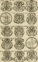 An illustration from Recueil d'emblêmes, devises, medailles, et figures hieroglyphiques : au nombre de plus de douze cent, avec leurs explications, accompagné de plus de deux mille chiffres fleuronnez simples, doubles & triples, d'une maniere nouvelle & fort curieuse pour tous les noms imaginable : avec les tenants, supports, & cimiers servans aux ornemens des armes ... (1696)