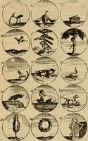 Picture 12 of 241 from Recueil d'emblêmes, devises, medailles, et figures hieroglyphiques : au nombre de plus de douze cent, avec leurs explications, accompagné de plus de deux mille chiffres fleuronnez simples, doubles & triples, d'une maniere nouvelle & fort curieuse pour tous les noms imaginable : avec les tenants, supports, & cimiers servans aux ornemens des armes ... (1696), leaf 29