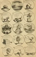 Picture 32 of 241 from Recueil d'emblêmes, devises, medailles, et figures hieroglyphiques : au nombre de plus de douze cent, avec leurs explications, accompagné de plus de deux mille chiffres fleuronnez simples, doubles & triples, d'une maniere nouvelle & fort curieuse pour tous les noms imaginable : avec les tenants, supports, & cimiers servans aux ornemens des armes ... (1696), leaf 69