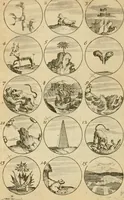 Picture 47 of 241 from Recueil d'emblêmes, devises, medailles, et figures hieroglyphiques : au nombre de plus de douze cent, avec leurs explications, accompagné de plus de deux mille chiffres fleuronnez simples, doubles & triples, d'une maniere nouvelle & fort curieuse pour tous les noms imaginable : avec les tenants, supports, & cimiers servans aux ornemens des armes ... (1696), leaf 99