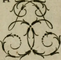 An illustration from Recueil d'emblêmes, devises, medailles, et figures hieroglyphiques, au nombre de plus de douze cent, avec leurs explications : accompagné de plus de deux mille chiffres fleuronnez simples, doubles & triples : d'une manière nouvelle & fort curieuse pour tous les noms imaginables : avec les tenants, supports, & cimiers servans aux ornemens des armes : cet ouvrage qui est enrichy de deux cens cinquante planches en taille-douce, est très-utile aux graveurs, peintres, sculpteurs, orfevres, brodeurs, serruriers, & à tous ceux qui travaillent au dessein (1724)