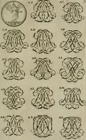 An illustration from Recueil d'emblêmes, devises, medailles, et figures hieroglyphiques, au nombre de plus de douze cent, avec leurs explications : accompagné de plus de deux mille chiffres fleuronnez simples, doubles & triples : d'une manière nouvelle & fort curieuse pour tous les noms imaginables : avec les tenants, supports, & cimiers servans aux ornemens des armes : cet ouvrage qui est enrichy de deux cens cinquante planches en taille-douce, est très-utile aux graveurs, peintres, sculpteurs, orfevres, brodeurs, serruriers, & à tous ceux qui travaillent au dessein (1724)