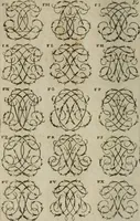 An illustration from Recueil d'emblêmes, devises, medailles, et figures hieroglyphiques, au nombre de plus de douze cent, avec leurs explications : accompagné de plus de deux mille chiffres fleuronnez simples, doubles & triples : d'une manière nouvelle & fort curieuse pour tous les noms imaginables : avec les tenants, supports, & cimiers servans aux ornemens des armes : cet ouvrage qui est enrichy de deux cens cinquante planches en taille-douce, est très-utile aux graveurs, peintres, sculpteurs, orfevres, brodeurs, serruriers, & à tous ceux qui travaillent au dessein (1724)