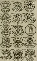 An illustration from Recueil d'emblêmes, devises, medailles, et figures hieroglyphiques, au nombre de plus de douze cent, avec leurs explications : accompagné de plus de deux mille chiffres fleuronnez simples, doubles & triples : d'une manière nouvelle & fort curieuse pour tous les noms imaginables : avec les tenants, supports, & cimiers servans aux ornemens des armes : cet ouvrage qui est enrichy de deux cens cinquante planches en taille-douce, est très-utile aux graveurs, peintres, sculpteurs, orfevres, brodeurs, serruriers, & à tous ceux qui travaillent au dessein (1724)