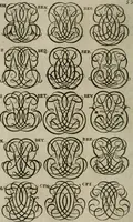 An illustration from Recueil d'emblêmes, devises, medailles, et figures hieroglyphiques, au nombre de plus de douze cent, avec leurs explications : accompagné de plus de deux mille chiffres fleuronnez simples, doubles & triples : d'une manière nouvelle & fort curieuse pour tous les noms imaginables : avec les tenants, supports, & cimiers servans aux ornemens des armes : cet ouvrage qui est enrichy de deux cens cinquante planches en taille-douce, est très-utile aux graveurs, peintres, sculpteurs, orfevres, brodeurs, serruriers, & à tous ceux qui travaillent au dessein (1724)