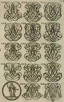 An illustration from Recueil d'emblêmes, devises, medailles, et figures hieroglyphiques, au nombre de plus de douze cent, avec leurs explications : accompagné de plus de deux mille chiffres fleuronnez simples, doubles & triples : d'une manière nouvelle & fort curieuse pour tous les noms imaginables : avec les tenants, supports, & cimiers servans aux ornemens des armes : cet ouvrage qui est enrichy de deux cens cinquante planches en taille-douce, est très-utile aux graveurs, peintres, sculpteurs, orfevres, brodeurs, serruriers, & à tous ceux qui travaillent au dessein (1724)