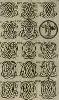 An illustration from Recueil d'emblêmes, devises, medailles, et figures hieroglyphiques, au nombre de plus de douze cent, avec leurs explications : accompagné de plus de deux mille chiffres fleuronnez simples, doubles & triples : d'une manière nouvelle & fort curieuse pour tous les noms imaginables : avec les tenants, supports, & cimiers servans aux ornemens des armes : cet ouvrage qui est enrichy de deux cens cinquante planches en taille-douce, est très-utile aux graveurs, peintres, sculpteurs, orfevres, brodeurs, serruriers, & à tous ceux qui travaillent au dessein (1724)