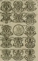 An illustration from Recueil d'emblêmes, devises, medailles, et figures hieroglyphiques, au nombre de plus de douze cent, avec leurs explications : accompagné de plus de deux mille chiffres fleuronnez simples, doubles & triples : d'une manière nouvelle & fort curieuse pour tous les noms imaginables : avec les tenants, supports, & cimiers servans aux ornemens des armes : cet ouvrage qui est enrichy de deux cens cinquante planches en taille-douce, est très-utile aux graveurs, peintres, sculpteurs, orfevres, brodeurs, serruriers, & à tous ceux qui travaillent au dessein (1724)