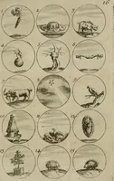 An illustration from Recueil d'emblêmes, devises, medailles, et figures hieroglyphiques, au nombre de plus de douze cent, avec leurs explications : accompagné de plus de deux mille chiffres fleuronnez simples, doubles & triples : d'une manière nouvelle & fort curieuse pour tous les noms imaginables : avec les tenants, supports, & cimiers servans aux ornemens des armes : cet ouvrage qui est enrichy de deux cens cinquante planches en taille-douce, est très-utile aux graveurs, peintres, sculpteurs, orfevres, brodeurs, serruriers, & à tous ceux qui travaillent au dessein (1724)