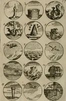 An illustration from Recueil d'emblêmes, devises, medailles, et figures hieroglyphiques, au nombre de plus de douze cent, avec leurs explications : accompagné de plus de deux mille chiffres fleuronnez simples, doubles & triples : d'une manière nouvelle & fort curieuse pour tous les noms imaginables : avec les tenants, supports, & cimiers servans aux ornemens des armes : cet ouvrage qui est enrichy de deux cens cinquante planches en taille-douce, est très-utile aux graveurs, peintres, sculpteurs, orfevres, brodeurs, serruriers, & à tous ceux qui travaillent au dessein (1724)