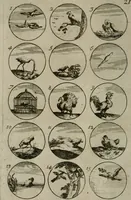 An illustration from Recueil d'emblêmes, devises, medailles, et figures hieroglyphiques, au nombre de plus de douze cent, avec leurs explications : accompagné de plus de deux mille chiffres fleuronnez simples, doubles & triples : d'une manière nouvelle & fort curieuse pour tous les noms imaginables : avec les tenants, supports, & cimiers servans aux ornemens des armes : cet ouvrage qui est enrichy de deux cens cinquante planches en taille-douce, est très-utile aux graveurs, peintres, sculpteurs, orfevres, brodeurs, serruriers, & à tous ceux qui travaillent au dessein (1724)