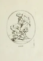 Picture 36 of 94 from Recueil de pierres gravees antiques (1732), leaf 132
