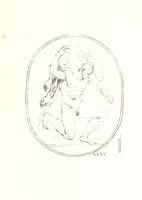 An illustration from Recueil de pierres gravees antiques (1732)