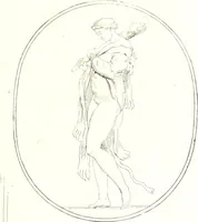 An illustration from Recueil de pierres gravees antiques (1732)