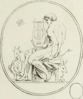 An illustration from Recueil de pierres gravees antiques (1732)