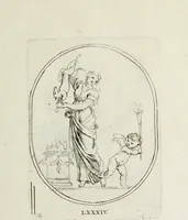Picture 81 of 94 from Recueil de pierres gravees antiques (1732), leaf 236