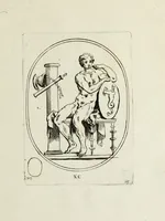 An illustration from Recueil de pierres gravees antiques (1732)