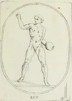 Picture 89 of 94 from Recueil de pierres gravees antiques (1732), leaf 258