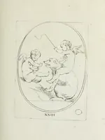 An illustration from Recueil de pierres gravees antiques (1732)