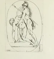 An illustration from Recueil de pierres gravees antiques (1732)
