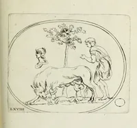An illustration from Recueil de pierres gravees antiques (1732)