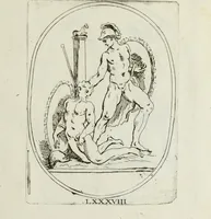 Picture 91 of 107 from Recueil de pierres gravees antiques (1732), leaf 264