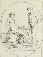 An illustration from Recueil de pierres gravees antiques (1732)
