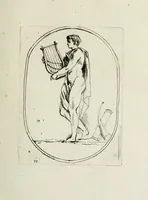 Picture 4 of 107 from Recueil de pierres gravees antiques (1732), leaf 90