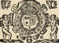 An illustration from Recueil des chartes, créations, confirmations et colonel, capitaines, major, officiers et trois cens archers de la ville de Paris (1667)