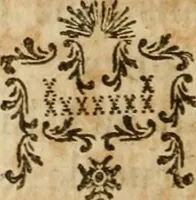 An illustration from Recueil des monnoies tant anciennes que modernes; ou, Dictionnaire historique des monnoies qui peuvent être connues dans les quatres parties du monde, avec leur poids, titre & valeur .. (1767)