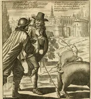 Picture 8 of 201 from Recueil des plus illustres proverbes, divises en trois livres ... (1657), leaf 18