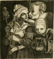 Picture 101 of 201 from Recueil des plus illustres proverbes, divises en trois livres ... (1657), leaf 198