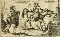 Picture 102 of 201 from Recueil des plus illustres proverbes, divises en trois livres ... (1657), leaf 200