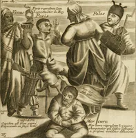 Picture 147 of 201 from Recueil des plus illustres proverbes, divises en trois livres ... (1657), leaf 286