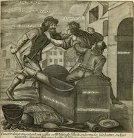 Picture 166 of 201 from Recueil des plus illustres proverbes, divises en trois livres ... (1657), leaf 318