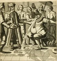 Picture 15 of 201 from Recueil des plus illustres proverbes, divises en trois livres ... (1657), leaf 32