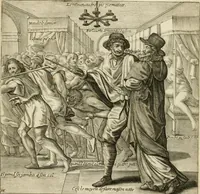 Picture 172 of 201 from Recueil des plus illustres proverbes, divises en trois livres ... (1657), leaf 330