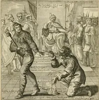 Picture 173 of 201 from Recueil des plus illustres proverbes, divises en trois livres ... (1657), leaf 332