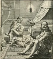 Picture 16 of 201 from Recueil des plus illustres proverbes, divises en trois livres ... (1657), leaf 34
