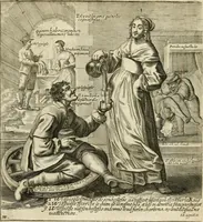 Picture 179 of 201 from Recueil des plus illustres proverbes, divises en trois livres ... (1657), leaf 344