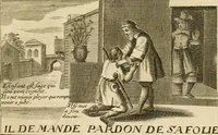 Picture 30 of 201 from Recueil des plus illustres proverbes, divises en trois livres ... (1657), leaf 56