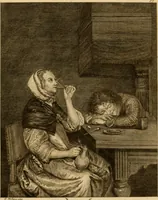 Picture 57 of 128 from Recueil d'estampes gravées d'après les tableaux du cabinet de Monseigneur le duc de Choiseul (1771), leaf 134