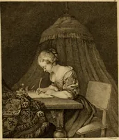 An illustration from Recueil d'estampes gravées d'après les tableaux du cabinet de Monseigneur le duc de Choiseul (1771)
