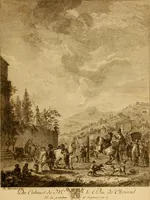 Picture 73 of 128 from Recueil d'estampes gravées d'après les tableaux du cabinet de Monseigneur le duc de Choiseul (1771), leaf 166