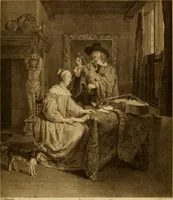 Picture 95 of 128 from Recueil d'estampes gravées d'après les tableaux du cabinet de Monseigneur le duc de Choiseul (1771), leaf 210