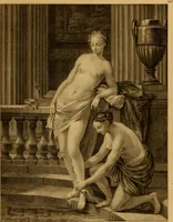 An illustration from Recueil d'estampes gravées d'après les tableaux du cabinet de Monseigneur le duc de Choiseul (1771)