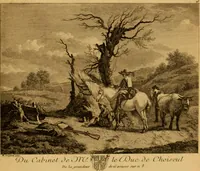 Picture 18 of 128 from Recueil d'estampes gravées d'après les tableaux du cabinet de Monseigneur le duc de Choiseul (1771), leaf 58