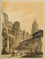 An illustration from Recuerdos y bellezas de España : bajo la real proteccion de ... la reina y el rey ; Obra destinada á dar á conocer sus monumentos y antiguedades en láminas dibujadas del natural y litografiadas por F.J. Parcerisa (1850)